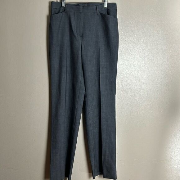 NEW women’s BROOKS BROTHERS trouser stretch pants slacks size 14 wool blend NWT - Picture 1 of 6